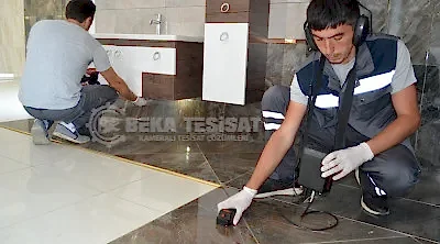 robot cihazla kacak bulma